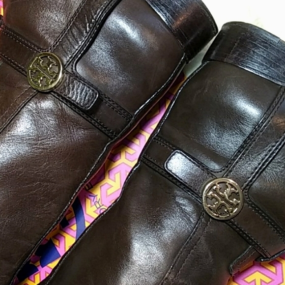 Tory Burch brown leather boots - Picture 12 of 12
